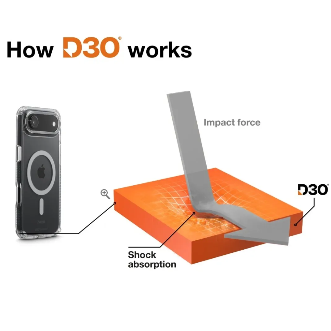 Handyhülle "Extreme Protect" für iPhone Air, magnetisch, durchsichtig
