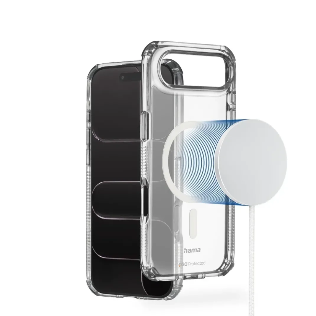 Handyhülle "Extreme Protect" für iPhone Air, magnetisch, durchsichtig