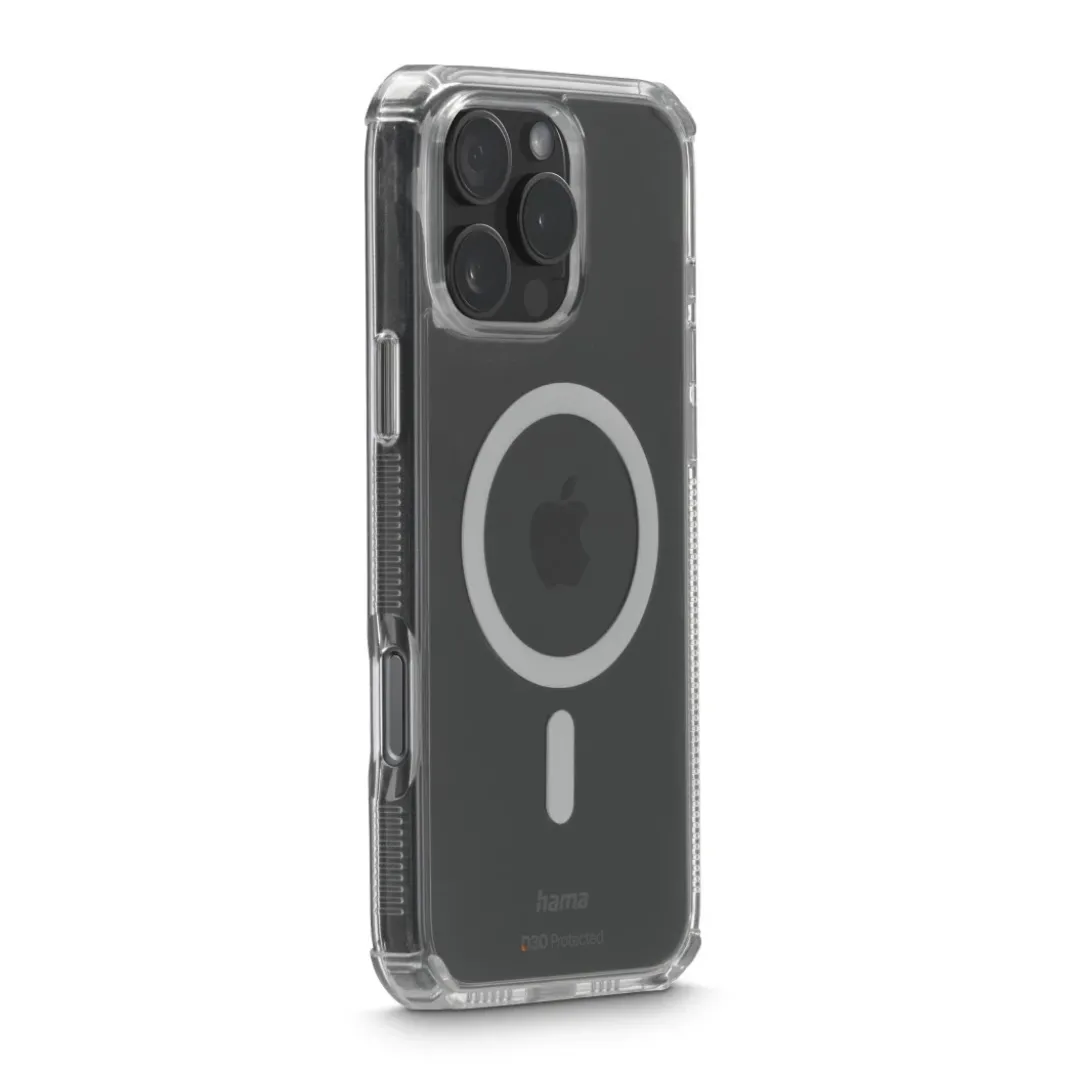 Handyhülle "Extreme Protect" f. iPhone 16 Pro Max, magnetisch, durchsichtig