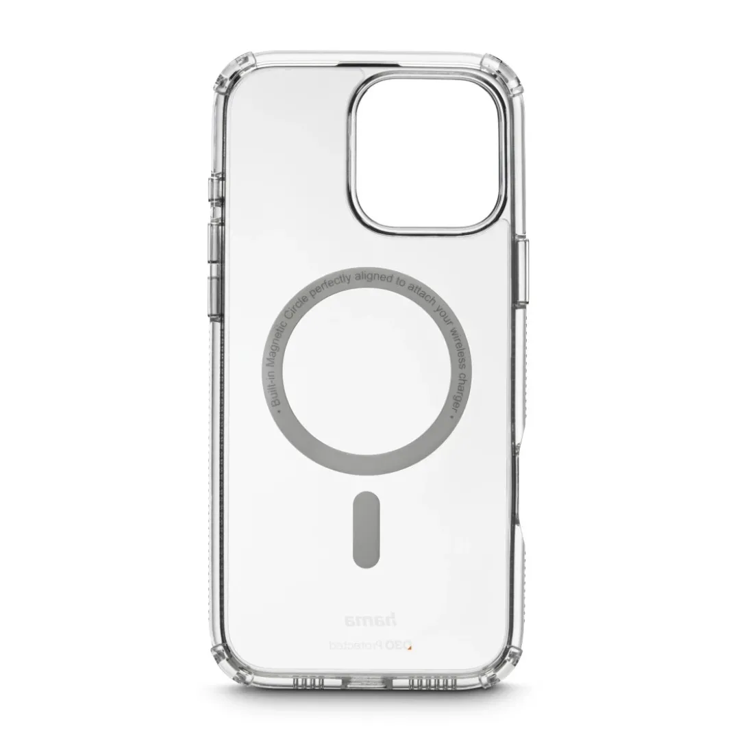 Handyhülle "Extreme Protect" f. iPhone 16 Pro Max, magnetisch, durchsichtig