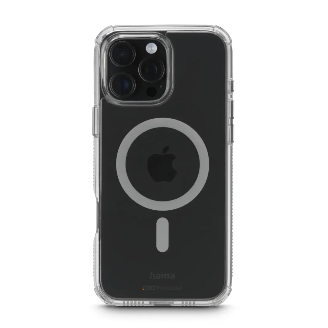 Handyhülle "Extreme Protect" f. iPhone 16 Pro Max, magnetisch, durchsichtig