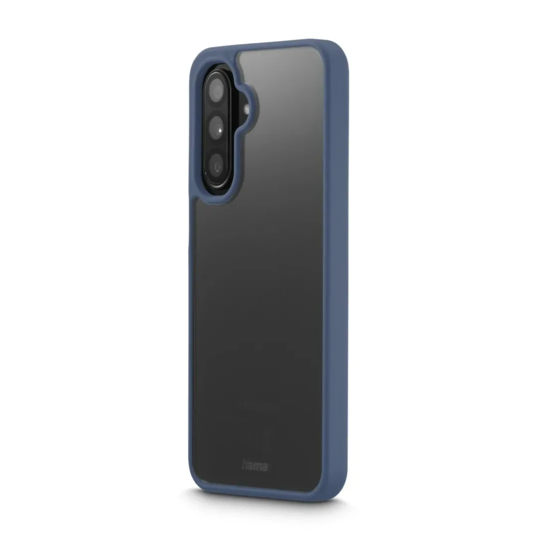 Handyhülle "Frame Protect" für Galaxy A17/A17 5G, durchsichtig, Blau