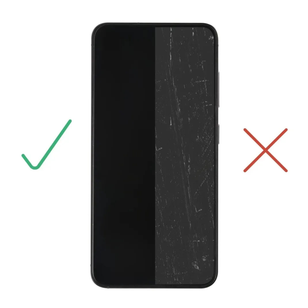Handy-Schutzglas "Clear Protect" für Samsung Galaxy A26 5G, Montagehilfe