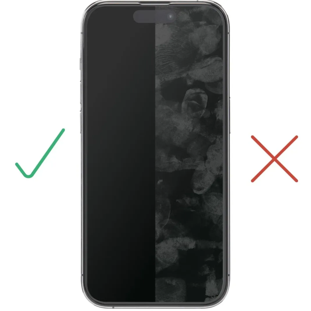 Handy-Schutzglas "Clear Protect" für Apple iPhone 15, Montagehilfe