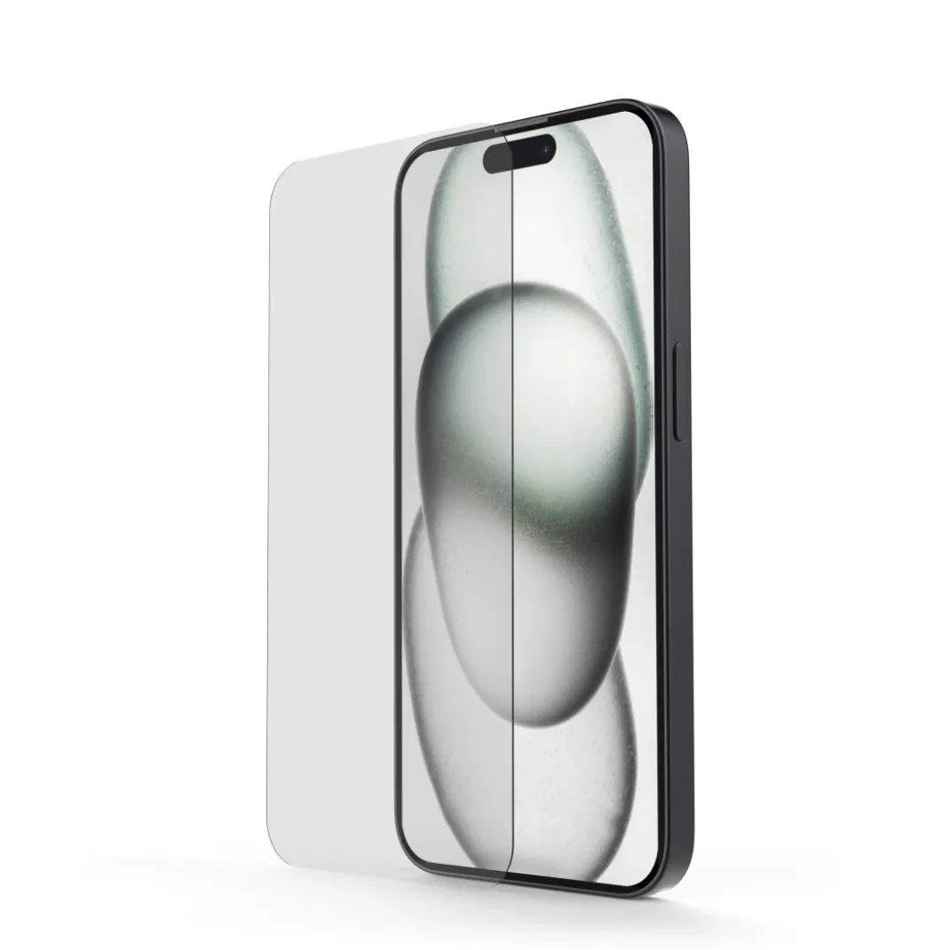 Handy-Schutzglas "Clear Protect" für Apple iPhone 15, Montagehilfe