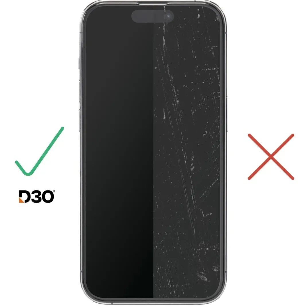 Handy-Schutzglas "Extreme Protect" für Apple iPhone 15 Pro, Montagehilfe