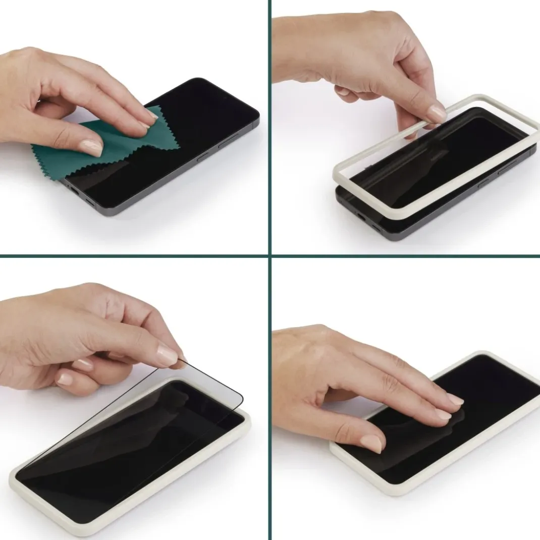Handy-Schutzglas "Extreme Protect" für Samsung Galaxy A56 5G, Montagehilfe