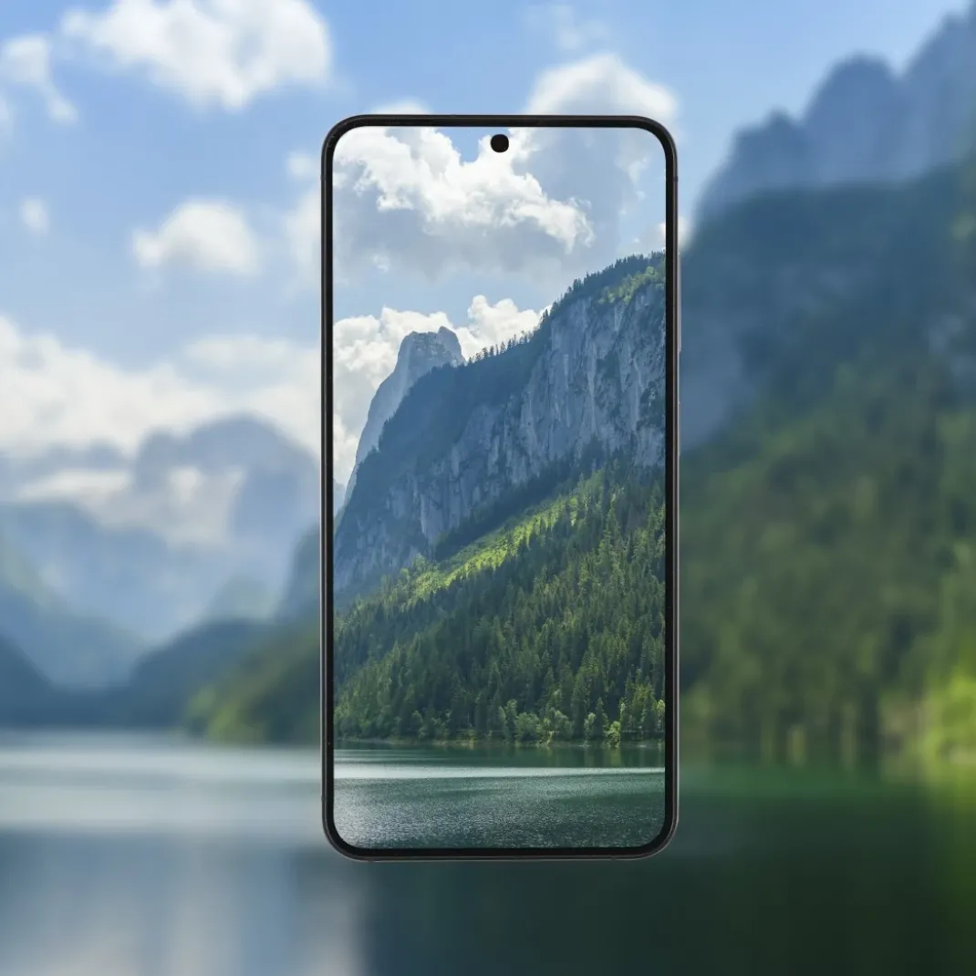 Handy-Schutzglas "Extreme Protect" für Samsung Galaxy S25, Montagehilfe