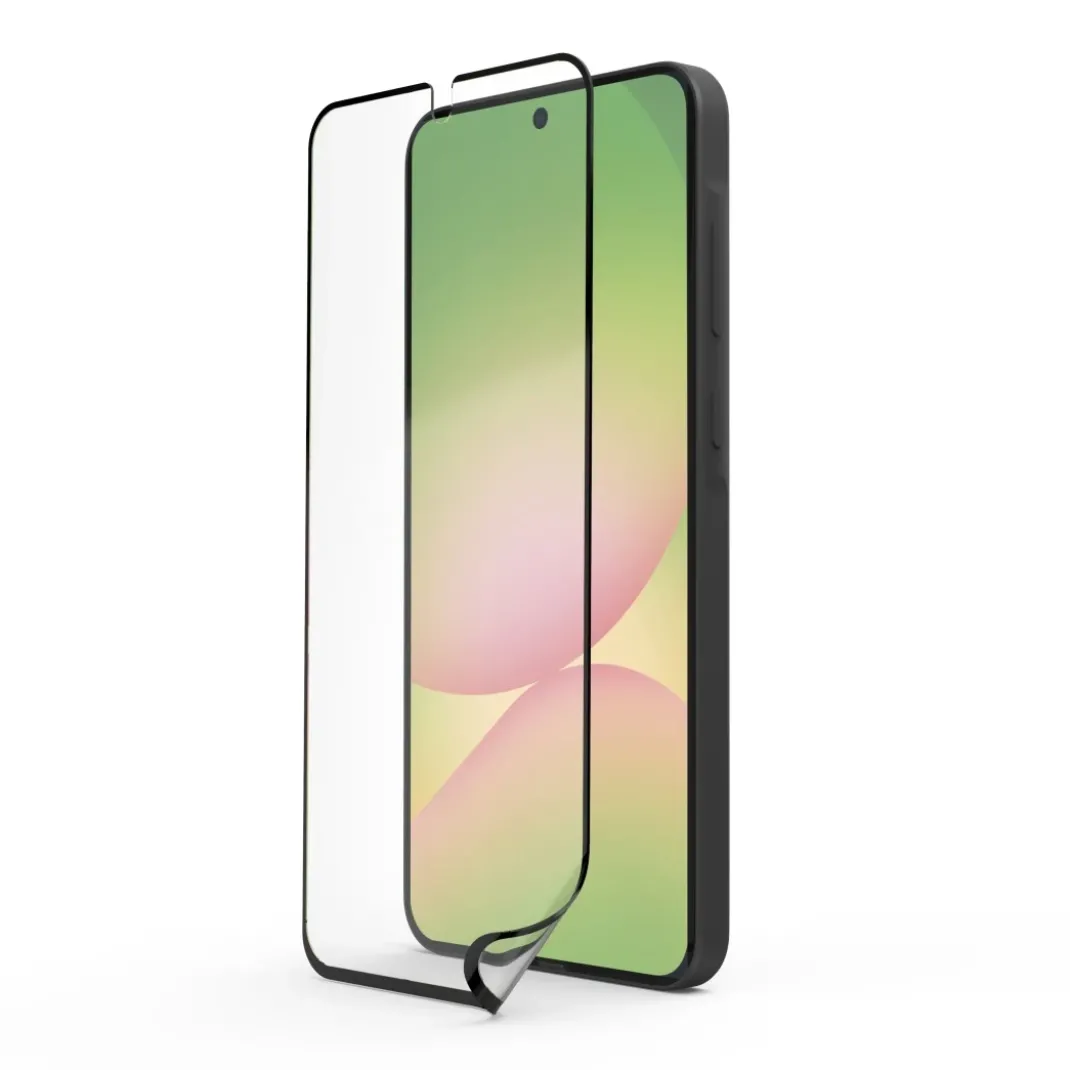 Handy-Schutzglas "Super Hybrid" für Samsung Galaxy A56 5G, Montagehilfe