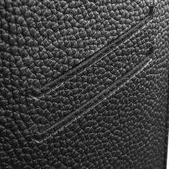 Handytasche, universal, für Handys mit 16,0x8,9x1,2 cm, Kunstleder, Schwarz