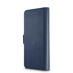 Handytasche, Universal, für Handygröße 7,5 x 15,3 cm, 3 Fächer, Blau