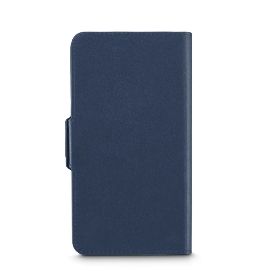 Handytasche, Universal, für Handygröße 7,5 x 15,3 cm, 3 Fächer, Blau