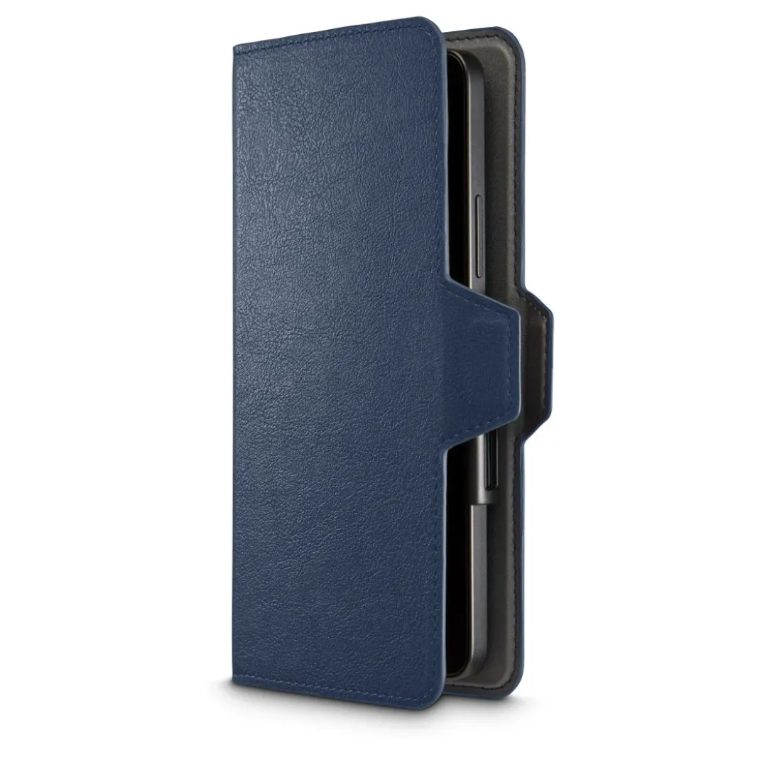 Handytasche, Universal, für Handygröße 8,0 x 17,0 cm, 3 Fächer, Blau