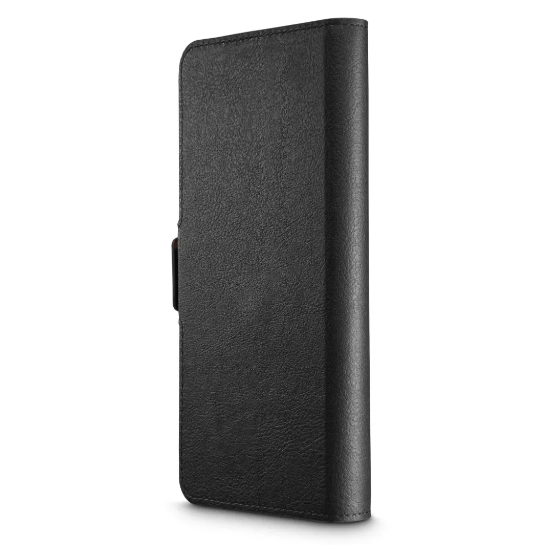 Handytasche, Universal, für Handygröße 8,0 x 17,0 cm, 3 Fächer, Schwarz