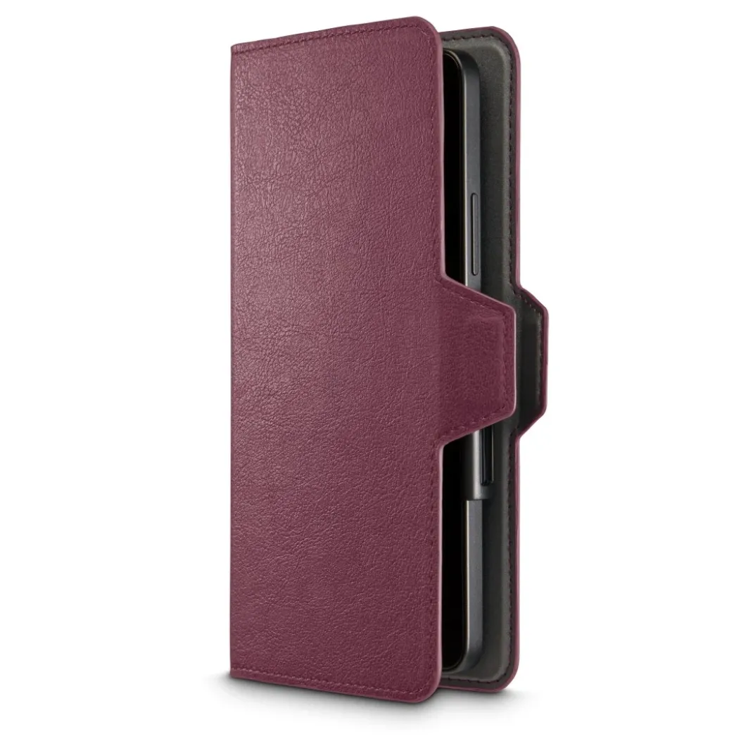 Handytasche, Universal, für Handygröße 8,0 x 17,0 cm, 3 Fächer, Rot