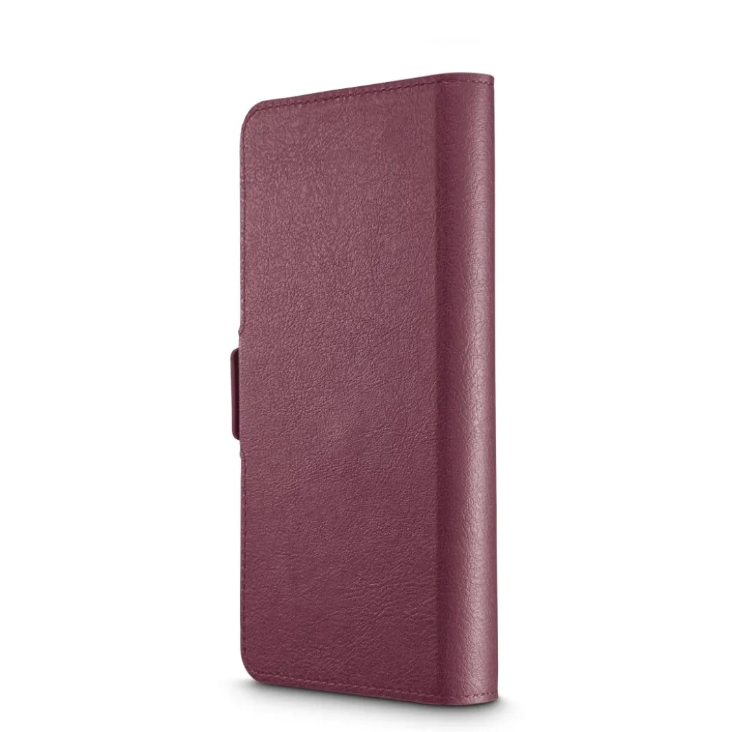 Handytasche, Universal, für Handygröße 7,5 x 15,3 cm, 3 Fächer, Rot
