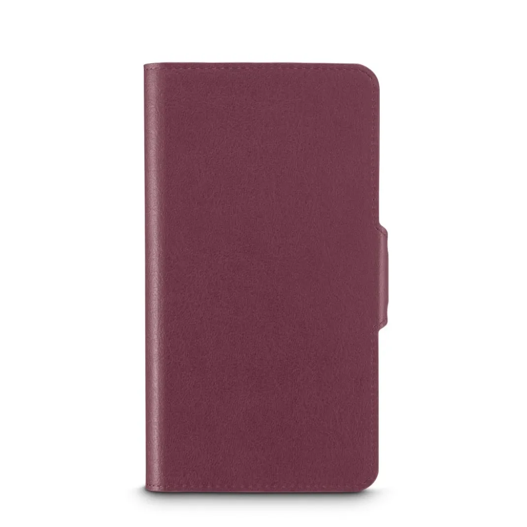 Handytasche, Universal, für Handygröße 7,5 x 15,3 cm, 3 Fächer, Rot