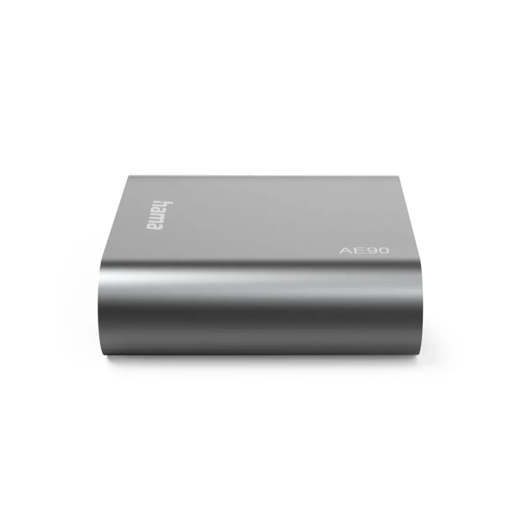 HDMI-Audio-Extractor "AE90", HDMI™ zu Audio, Toslink, 3,5-mm-Klinke, Silber
