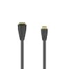 HDMI™-Kabeladapter, Typ-C (Mini)-Stecker - Typ-A-Kupplung, vergoldet