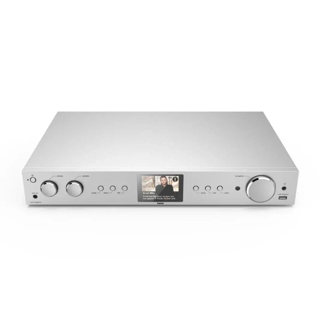 HiFi-Tuner "DIT2105SBTX", DAB+ / Internetradio / Bluetooth® RX & TX/App, SR