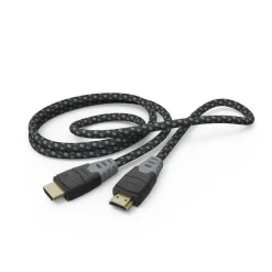 High Speed HDMI™-Kabel, St.-St., 8K, Ethernet, Gewebe, vergoldet, 1,5 m