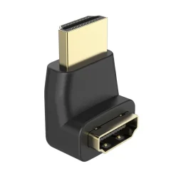 High Speed HDMI™-Winkeladapter, Stecker - Kupplung, 90°