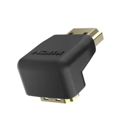 High Speed HDMI™-Winkeladapter, Stecker - Kupplung, 90°