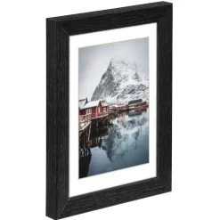 Holzrahmen "Oslo", Schwarz, 10 x 15 cm