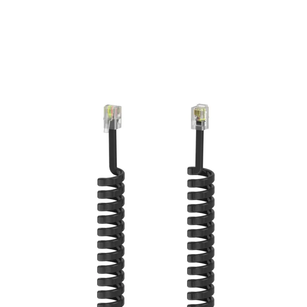 Hörerkabel, Modular-Stecker 4p4c - Modular-Stecker 4p4c, 3 m