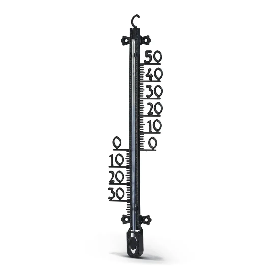 Innen-/Außenthermometer, Baumstruktur, 26 cm, analog