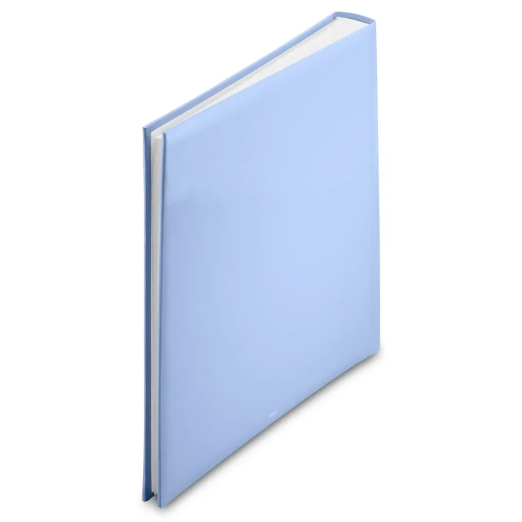 Jumbo-Album "Colorful Lineart", 30x30 cm, 80 weiße Seiten, Blau