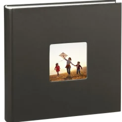 Jumbo-Album "Fine Art", 30x30 cm, 100 weiße Seiten, Schwarz