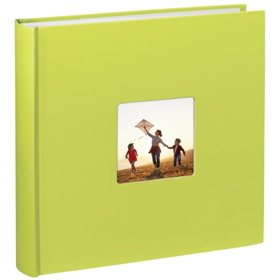 Jumbo-Album "Fine Art", 30x30 cm, 100 weiße Seiten, Kiwi