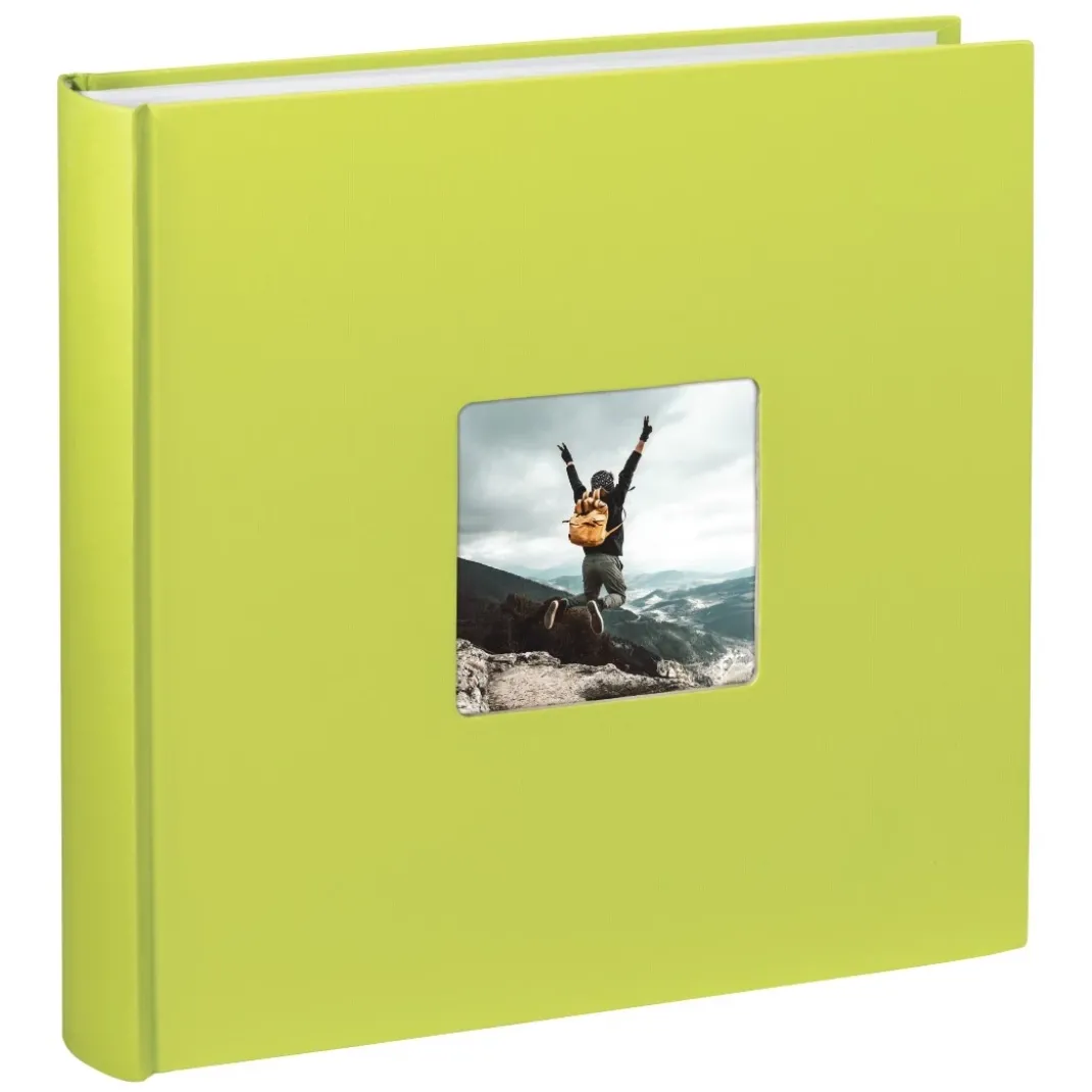 Jumbo-Album "Fine Art", 30x30 cm, 100 weiße Seiten, Kiwi