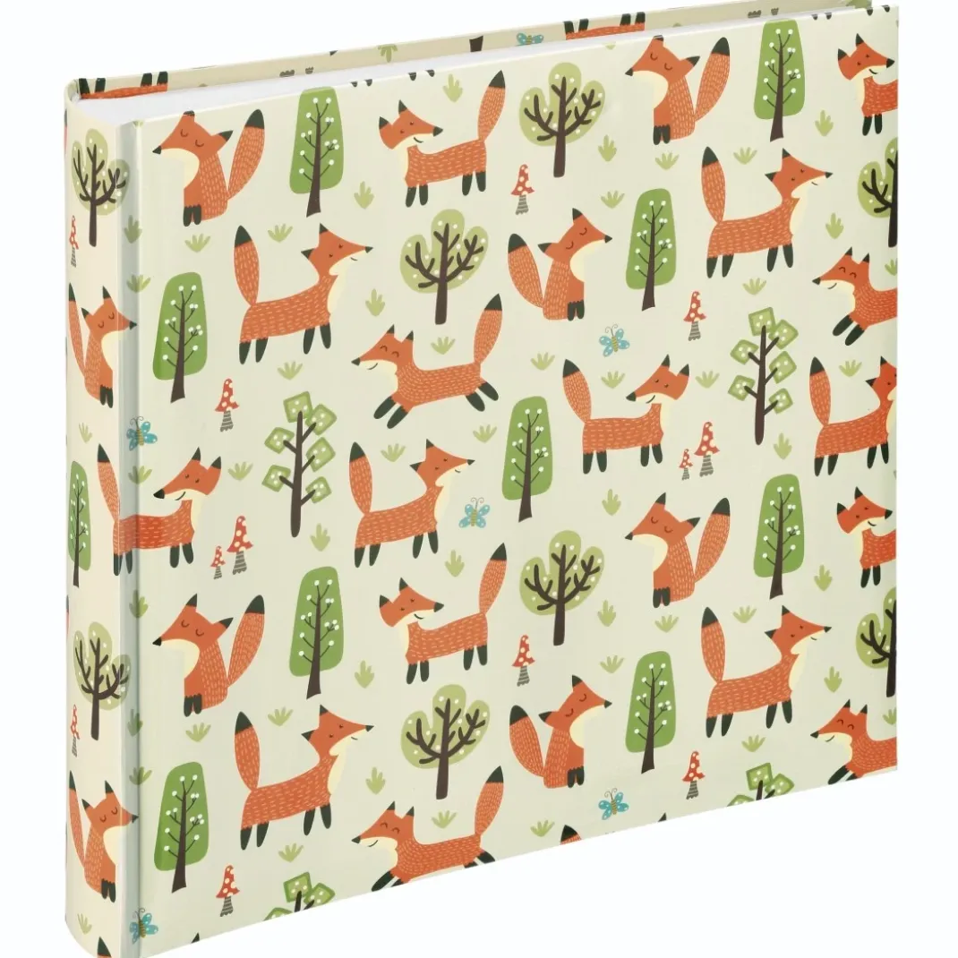 Jumbo-Album "Forest", 30x30 cm, 100 weiße Seiten, Fox