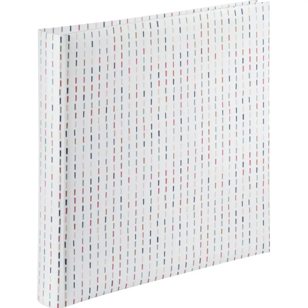 Jumbo-Album "Graphic", 30x30 cm, 80 weiße Seiten, Stripes