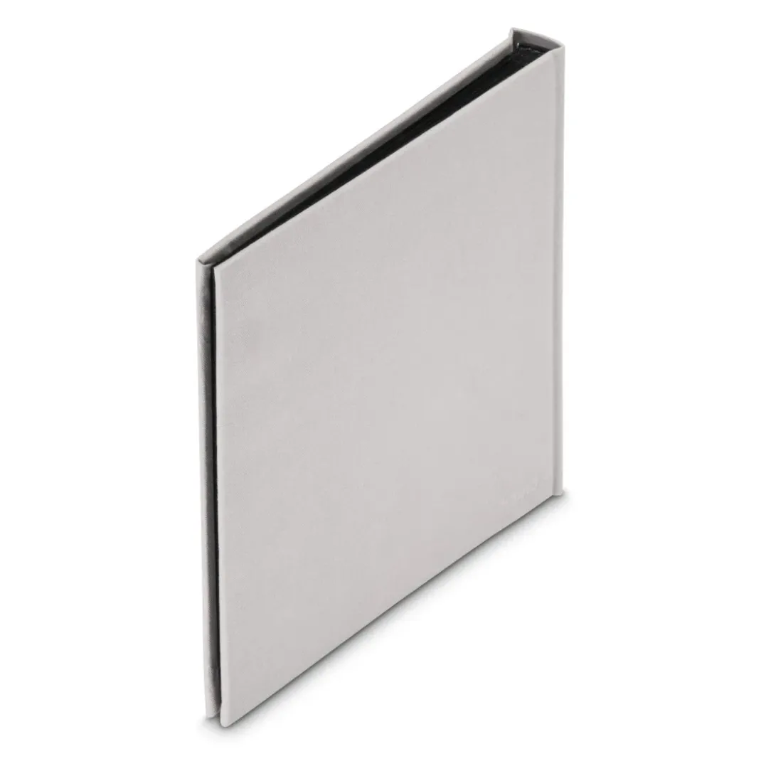 Jumbo-Album "Memories", 30x30 cm, 50 schwarze Seiten, Grau
