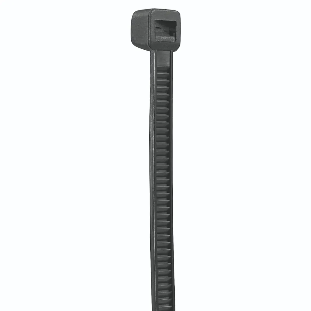 Kabelbinder, 4,8 x 300 mm, Schwarz, 50 Stück