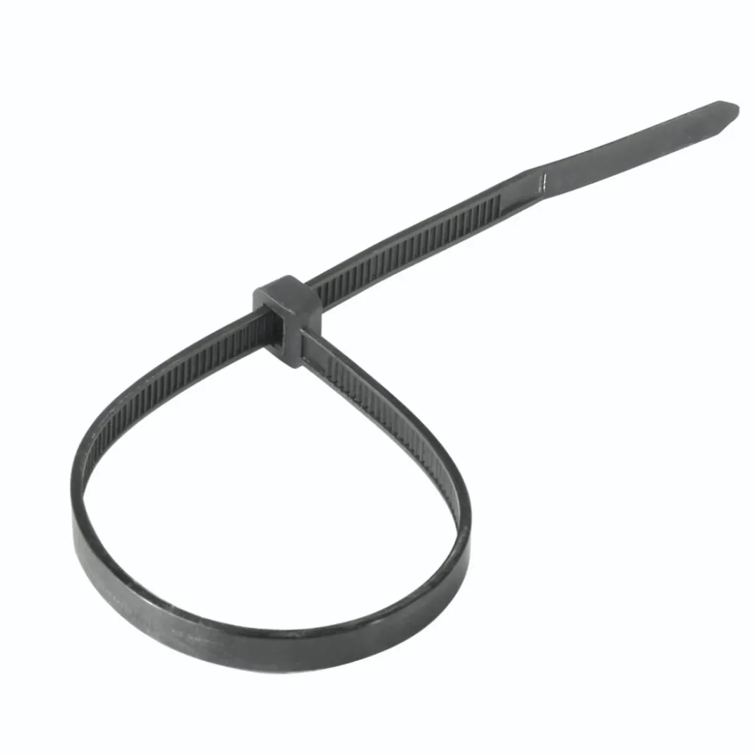 Kabelbinder-Set, 2,5 x 100/150/200 mm, Schwarz, 150 Stück