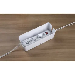 Kabelbox "Maxi", für Steckdosenleiste, 40,6 x 15,6 x 13,5 cm, Weiß