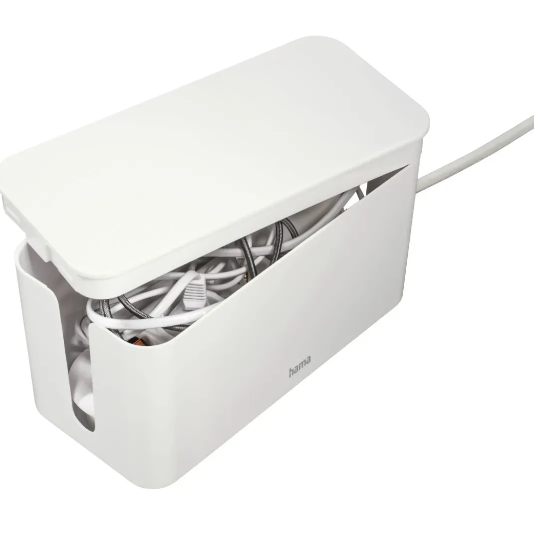 Kabelbox "Mini", für Steckdosenleiste, 23,5 x 11,5 x 12, Weiß