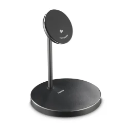 Kabelloses Qi2-Ladegerät, induktiv Schnellladen, Ladestation Stand, 15 W
