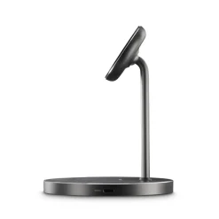 Kabelloses Qi2-Ladegerät, induktiv Schnellladen, Ladestation Stand, 15 W