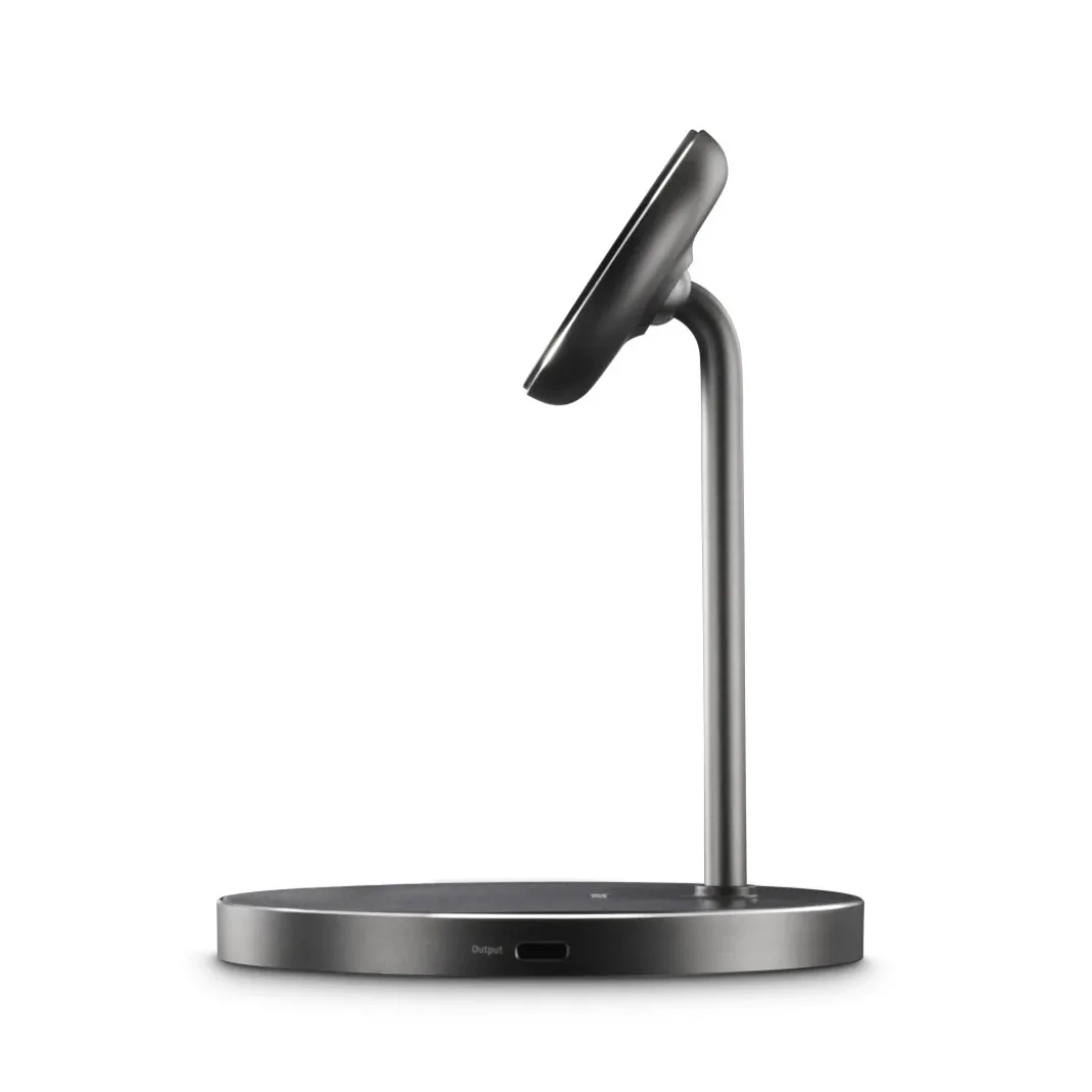 Kabelloses Qi2-Ladegerät, induktiv Schnellladen, Ladestation Stand, 15 W