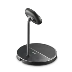 Kabelloses Qi2-Ladegerät, induktiv Schnellladen, 2in1-Ladestation, 15 W