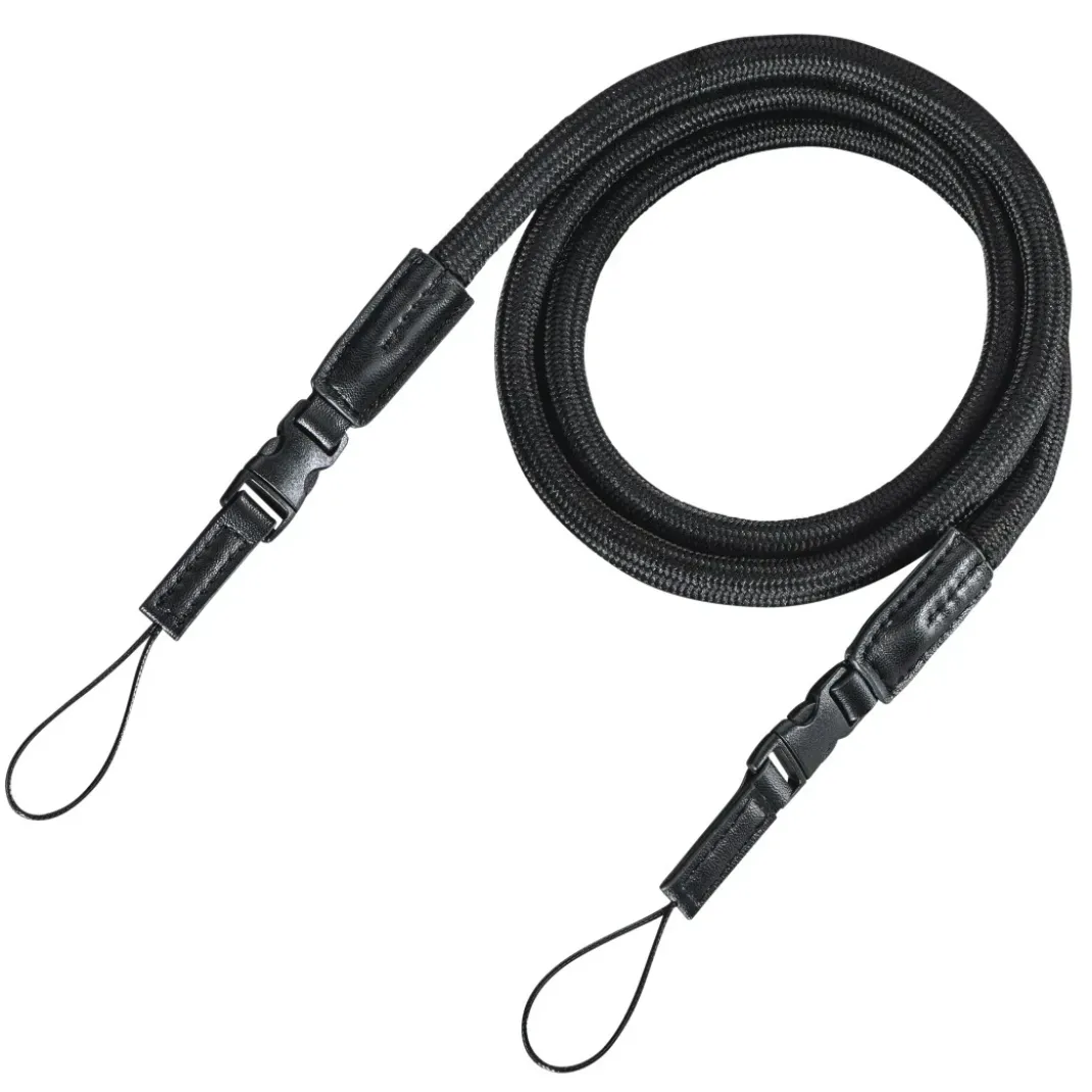 Kameragurt "Braid 120", Schnellverschluss, Länge 120 cm, Schwarz