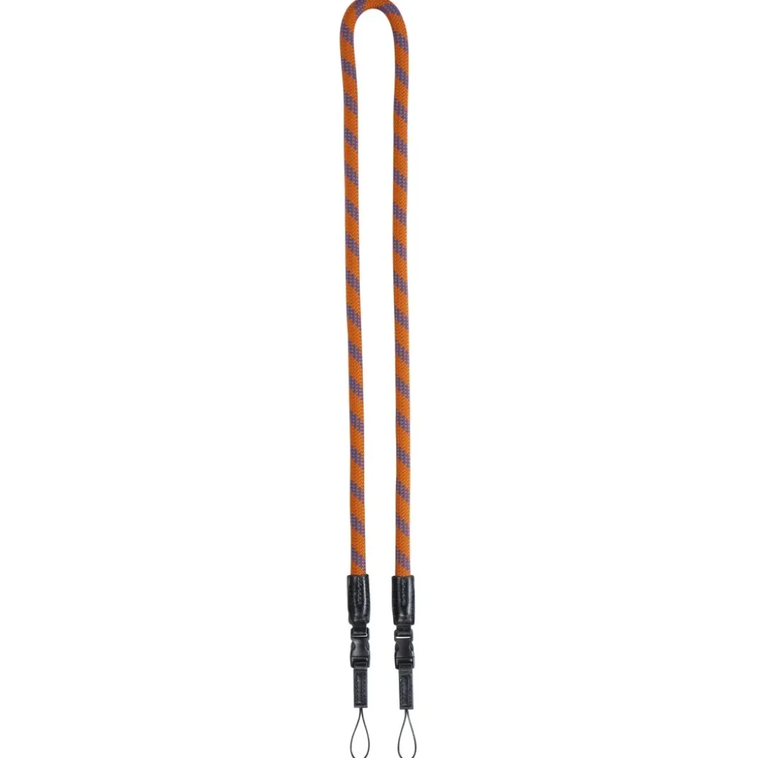 Kameragurt "Braid 120", Schnellverschluss, Länge 120 cm, Orange/Blau