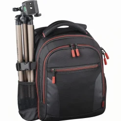 Kamera-Rucksack "Miami", 150, Schwarz/Rot