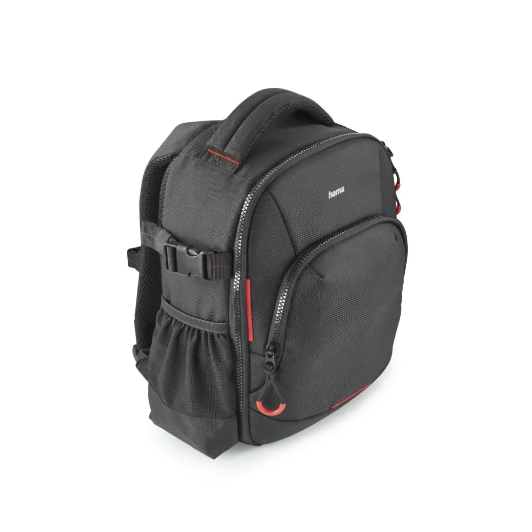 Kamera-Rucksack "Ohio", 150, Schwarz/Rot