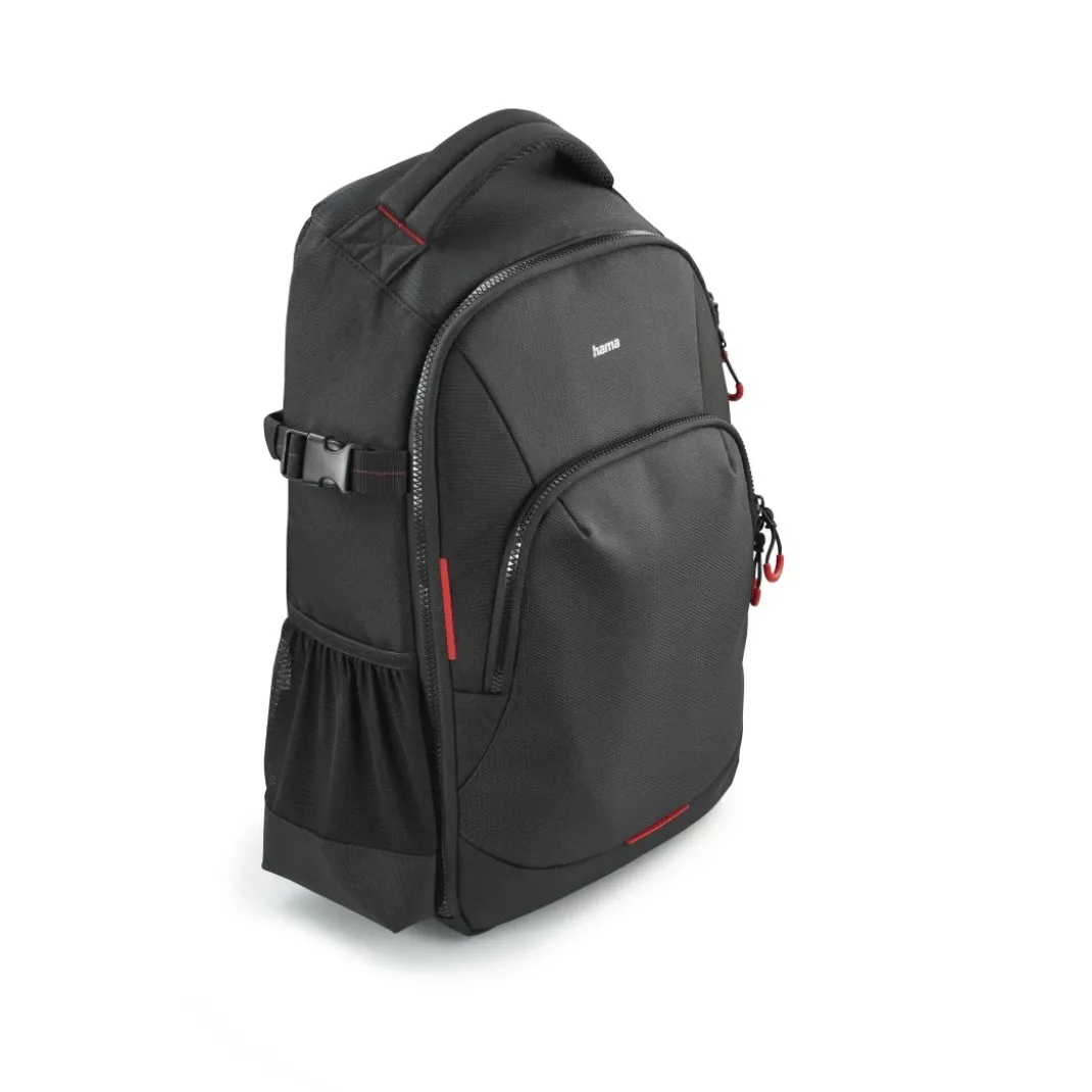 Kamera-Rucksack "Ohio", 190, Schwarz/Rot